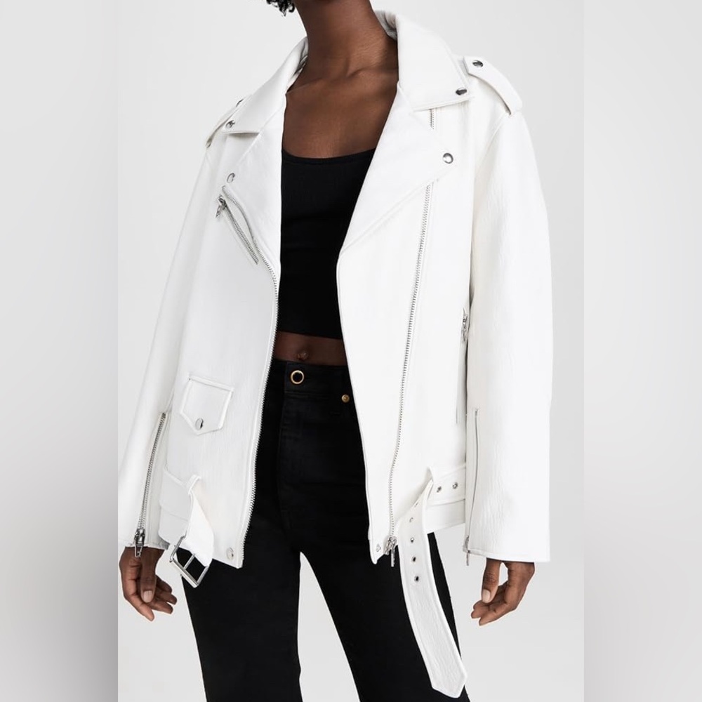 BLANKNYC faux leather biker jacket